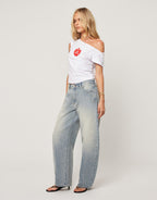 95 Alexis Barrel Denim Jeans by Abrand - view 4