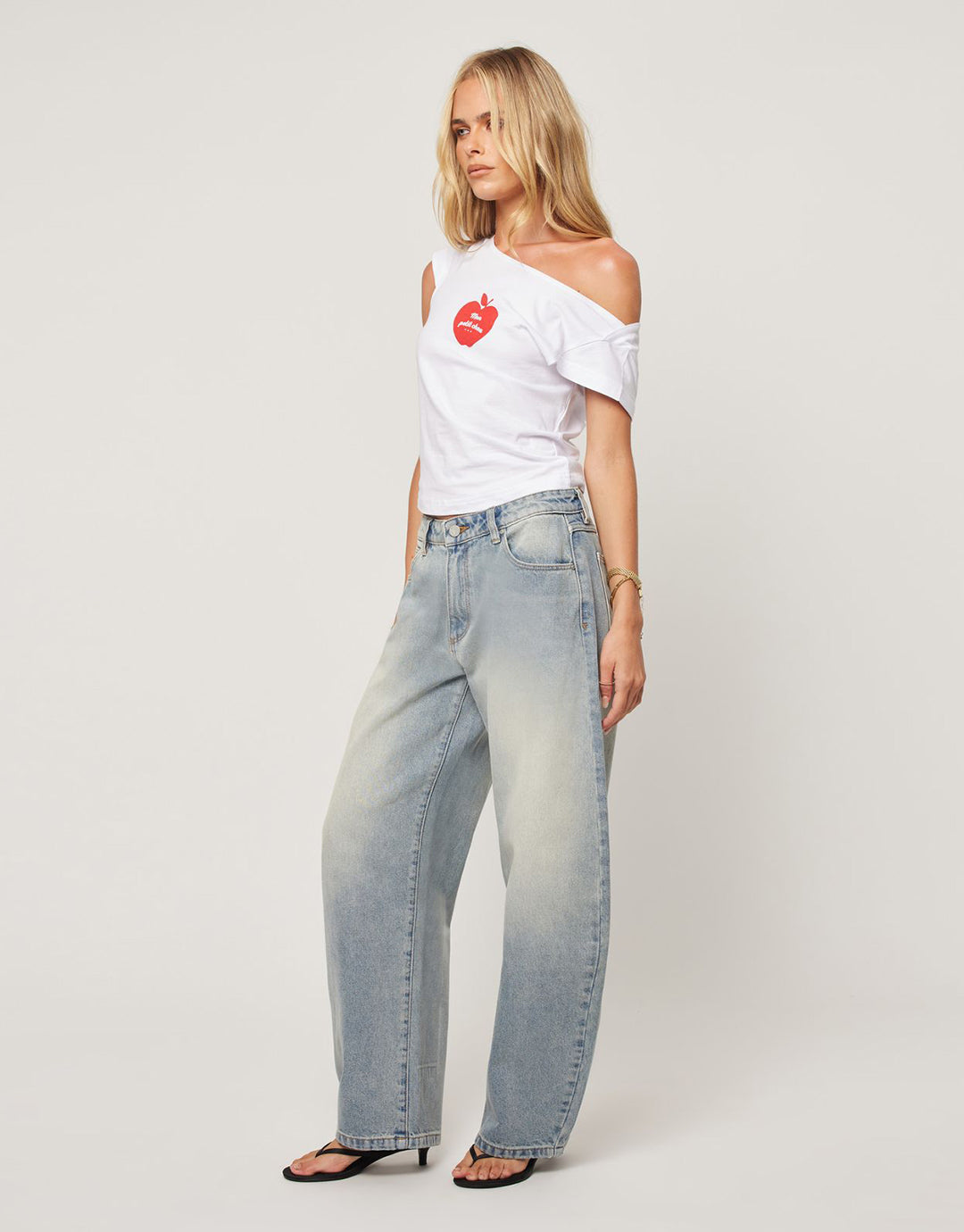 95 Alexis Barrel Denim Jeans - Alexis