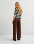 Unity Jeans - Brown Denim by Kowtow - view 3