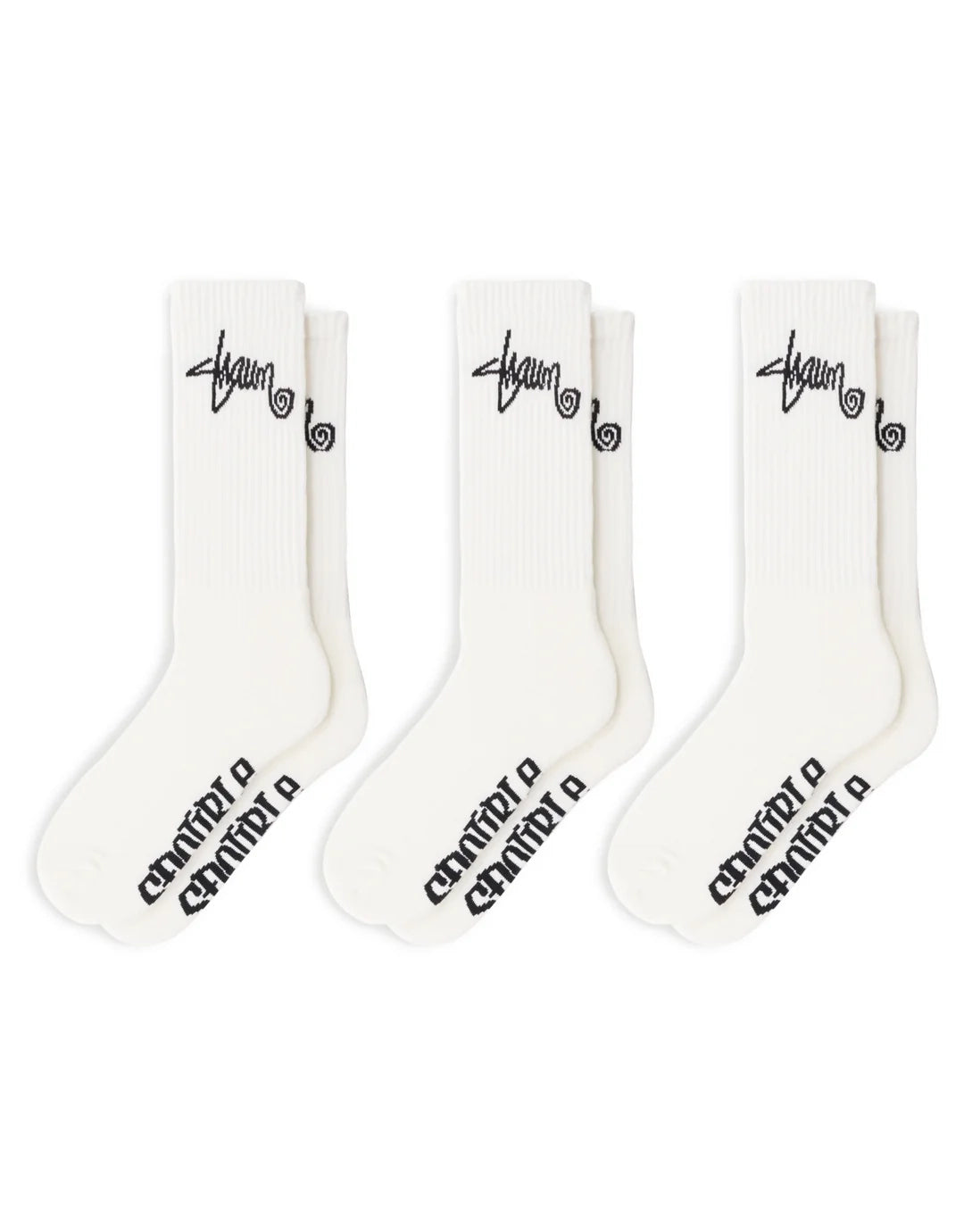 Standard Shawn Socks - 3 Pack - White
