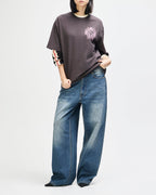 Upstairs Os Tee - Anthracite Grey - Deus Ex Machina