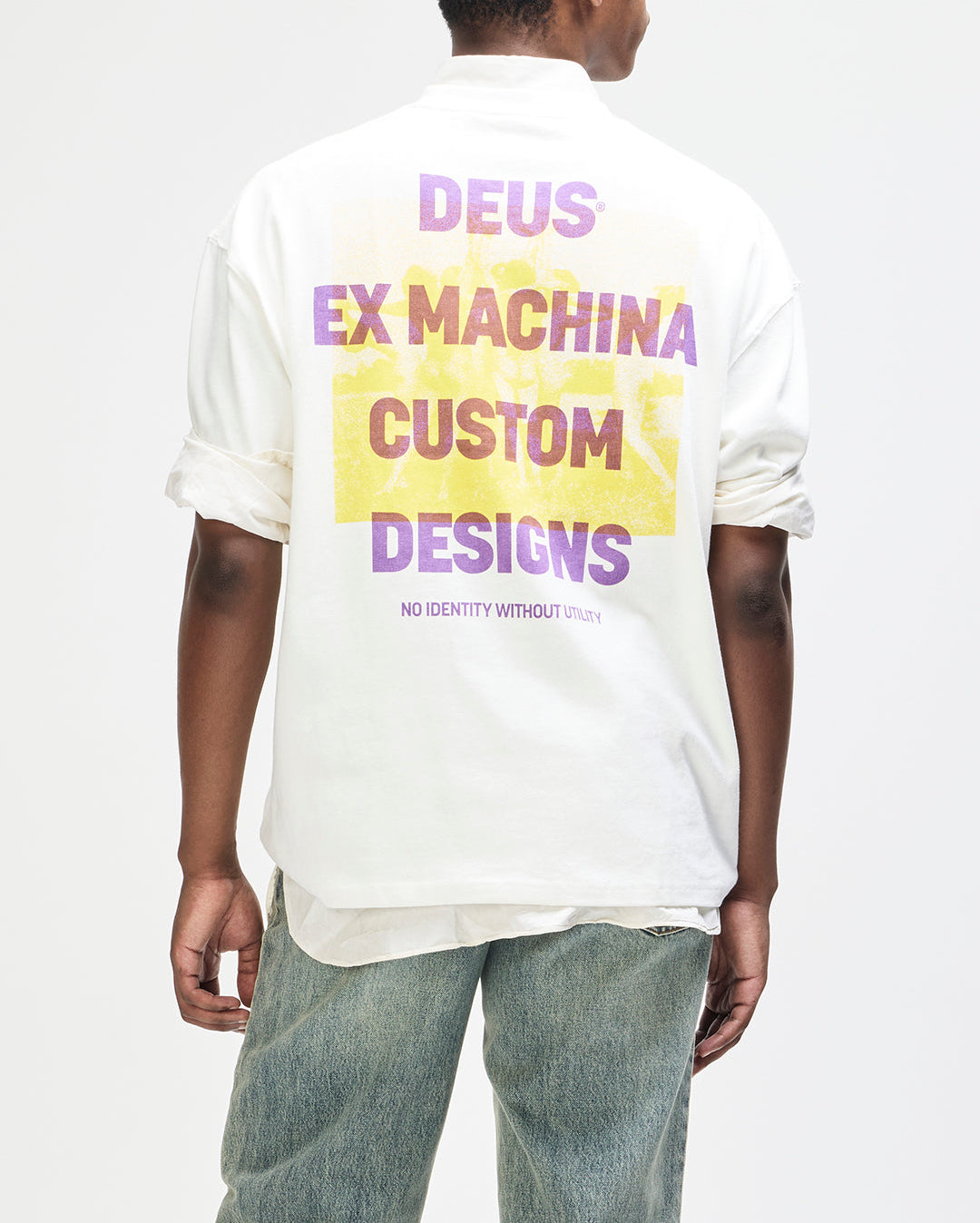 Utility Os Tee - Vintage White - Deus Ex Machina