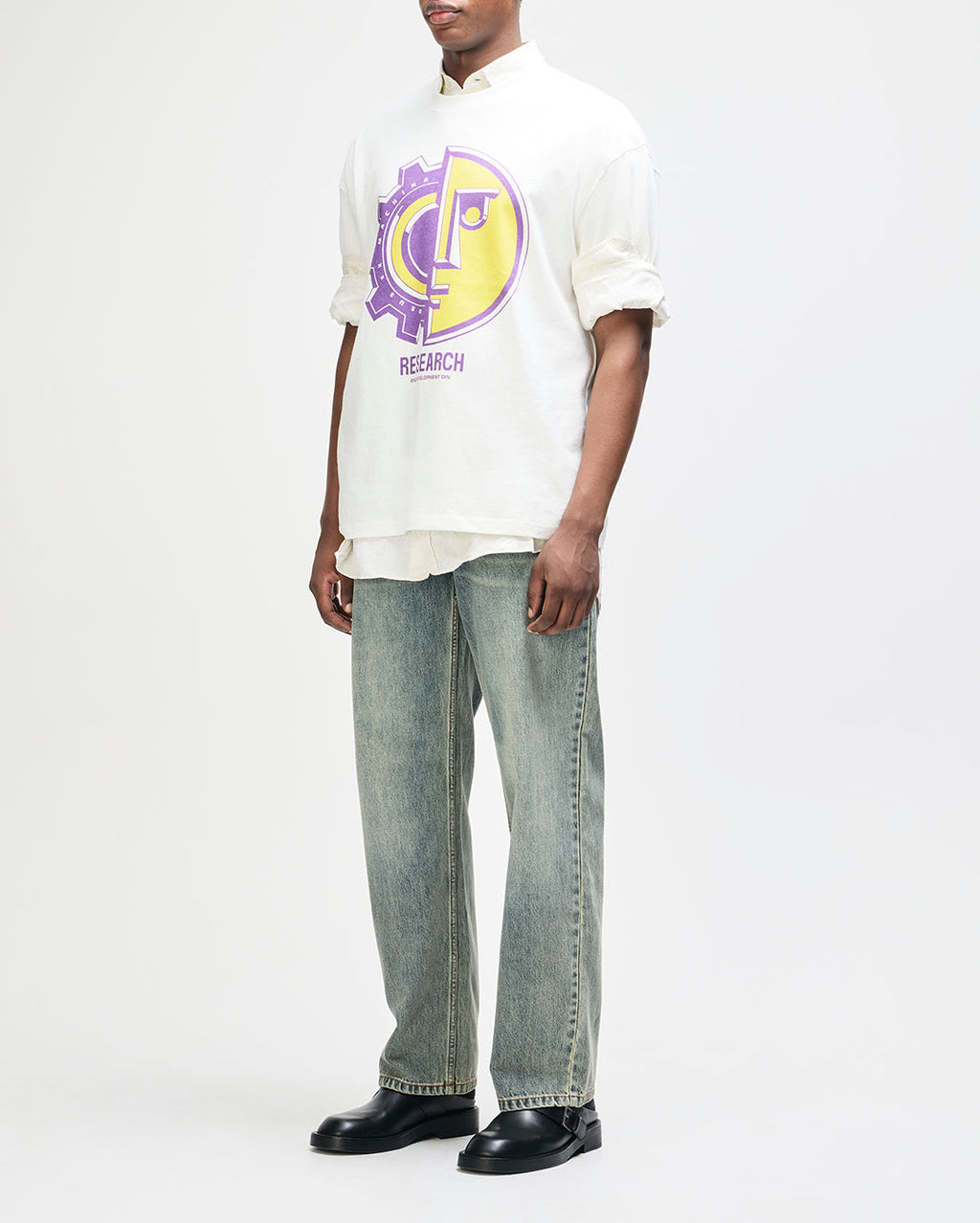 Utility Os Tee - Vintage White - Deus Ex Machina