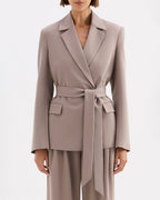 Vera Blazer - Porcini - Nude Lucy