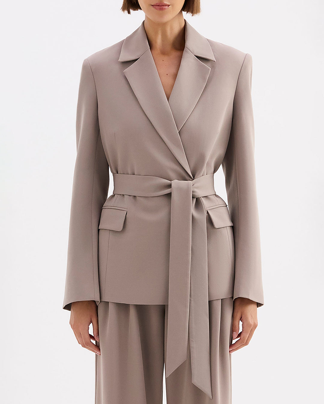 Vera Blazer - Porcini - Nude Lucy