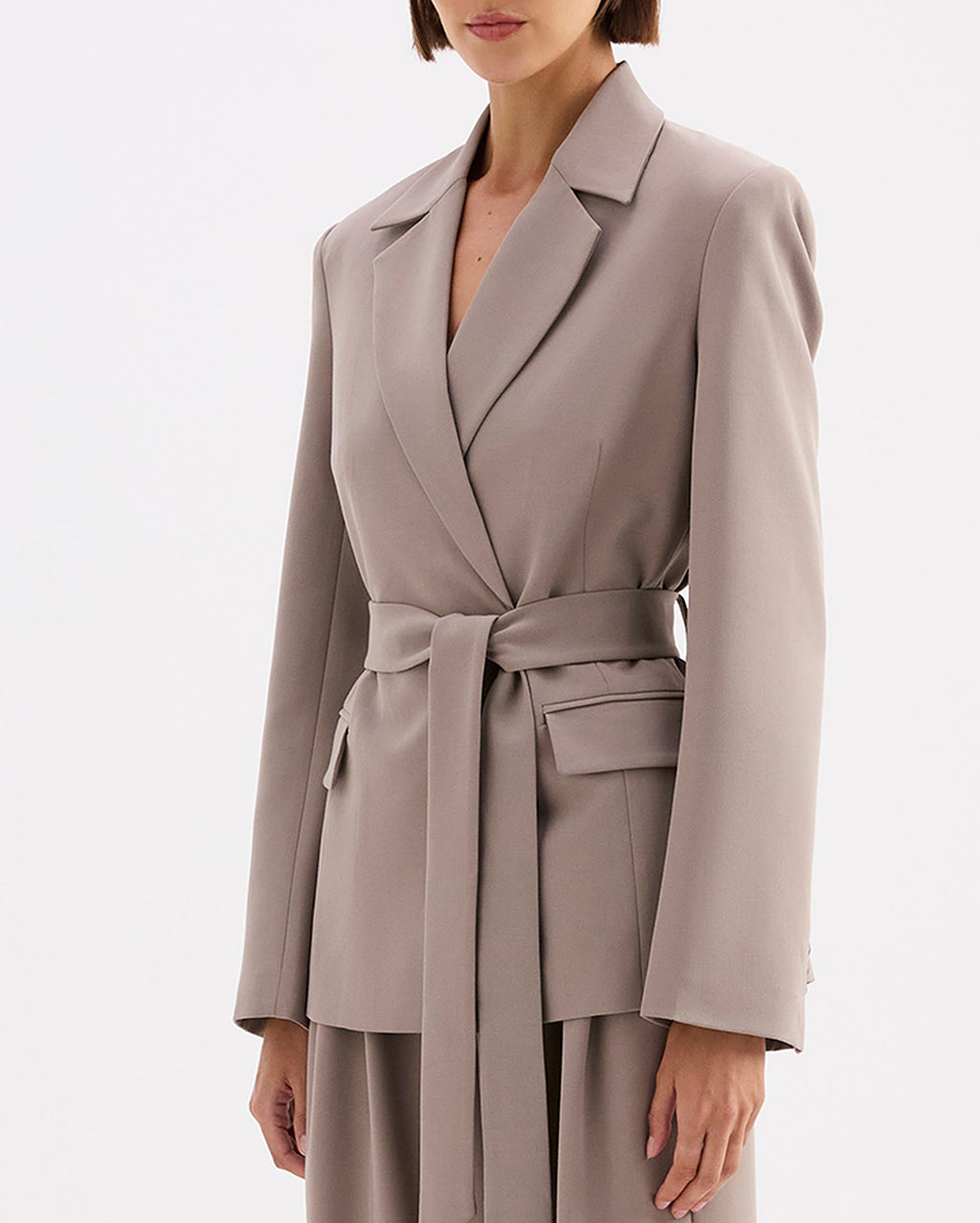 Vera Blazer - Porcini - Nude Lucy