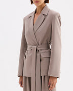Vera Blazer - Porcini - Nude Lucy