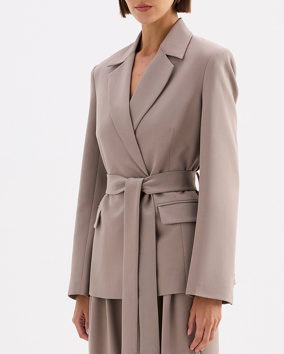 Vera Blazer - Porcini - Nude Lucy