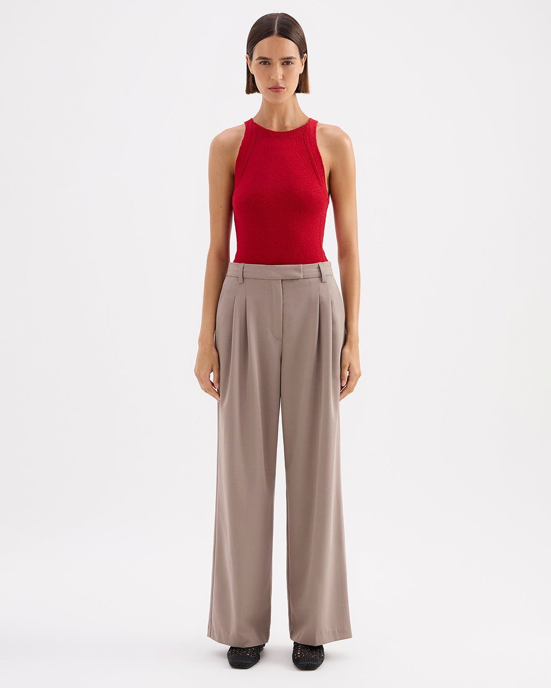 Vera Pant - Porcini - Nude Lucy