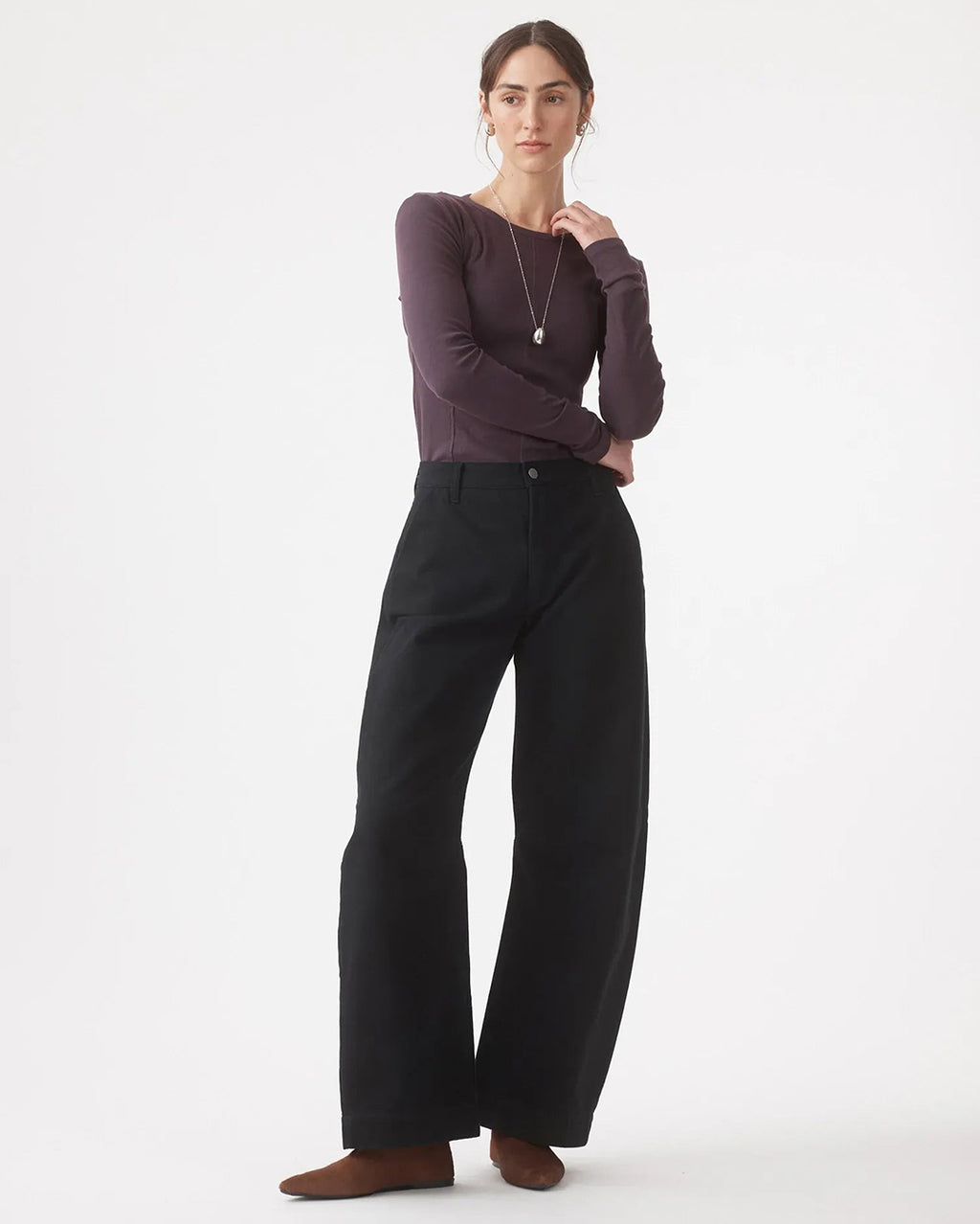 Vera Trouser - Black - Nobody Denim