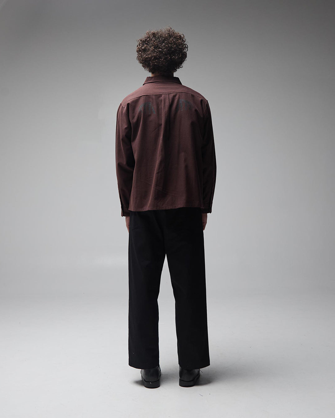 Vivian Engineered Long Sleeve Shirt - Bark - Former