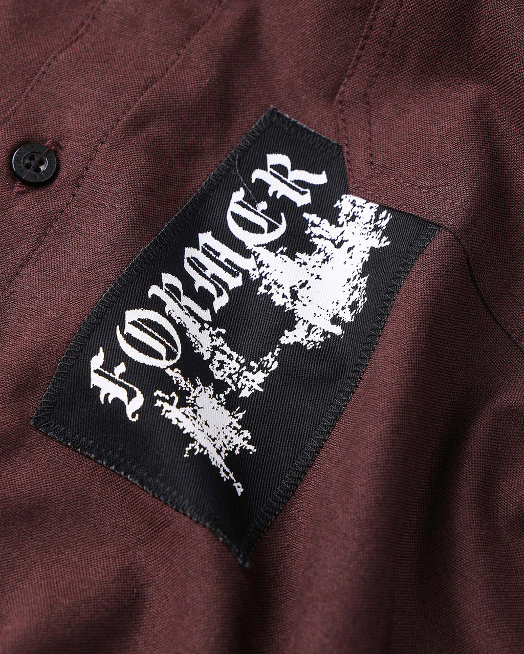 Vivian Engineered Long Sleeve Shirt - Bark - Former