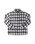 Vivian Flannel Long Sleeve Shirt - Grey - Former