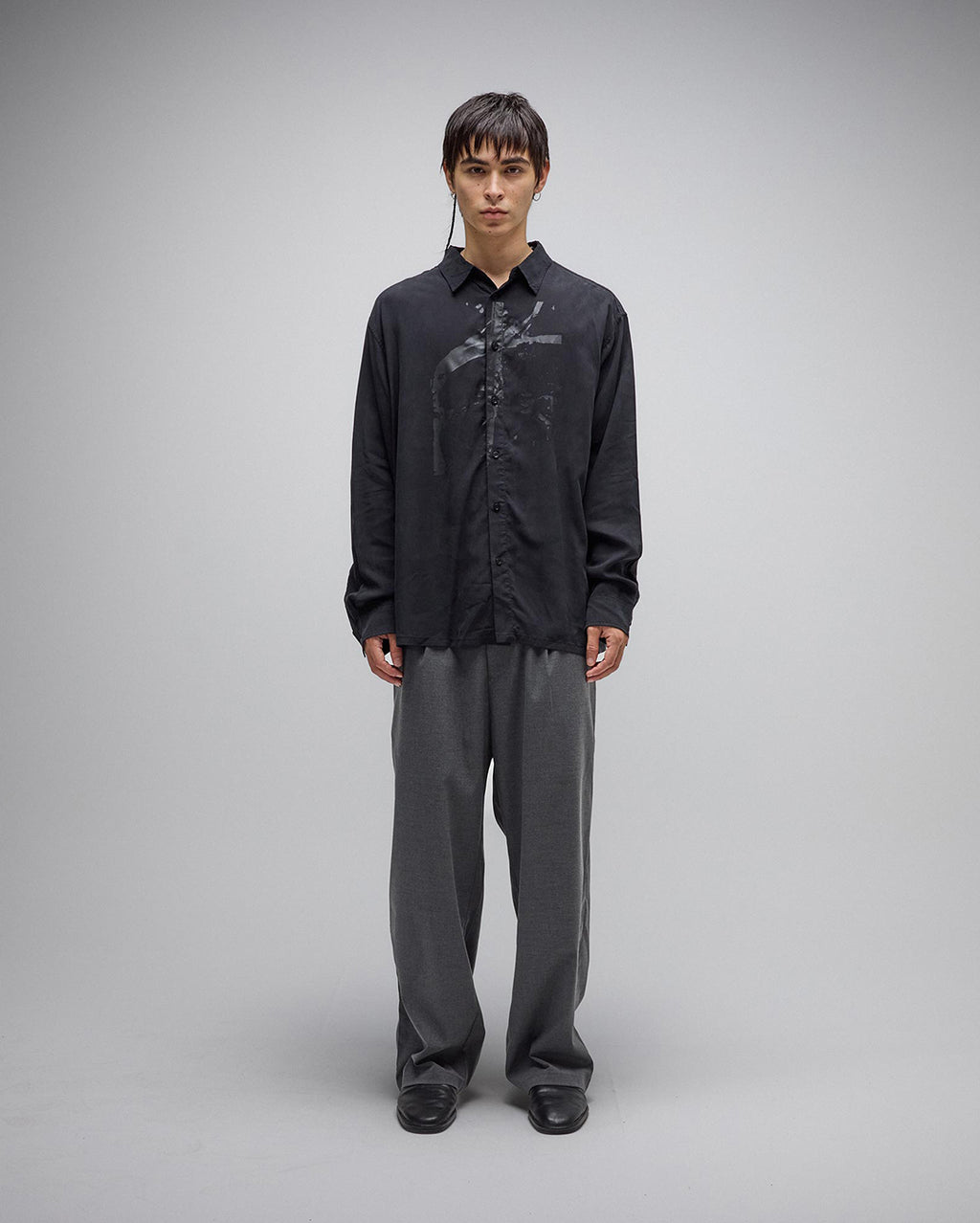 Vivian Long Sleeve Shirt - Black - Former