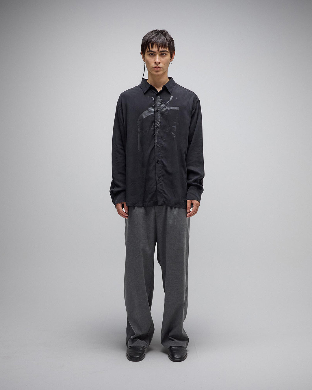 Vivian Long Sleeve Shirt - Black - Former