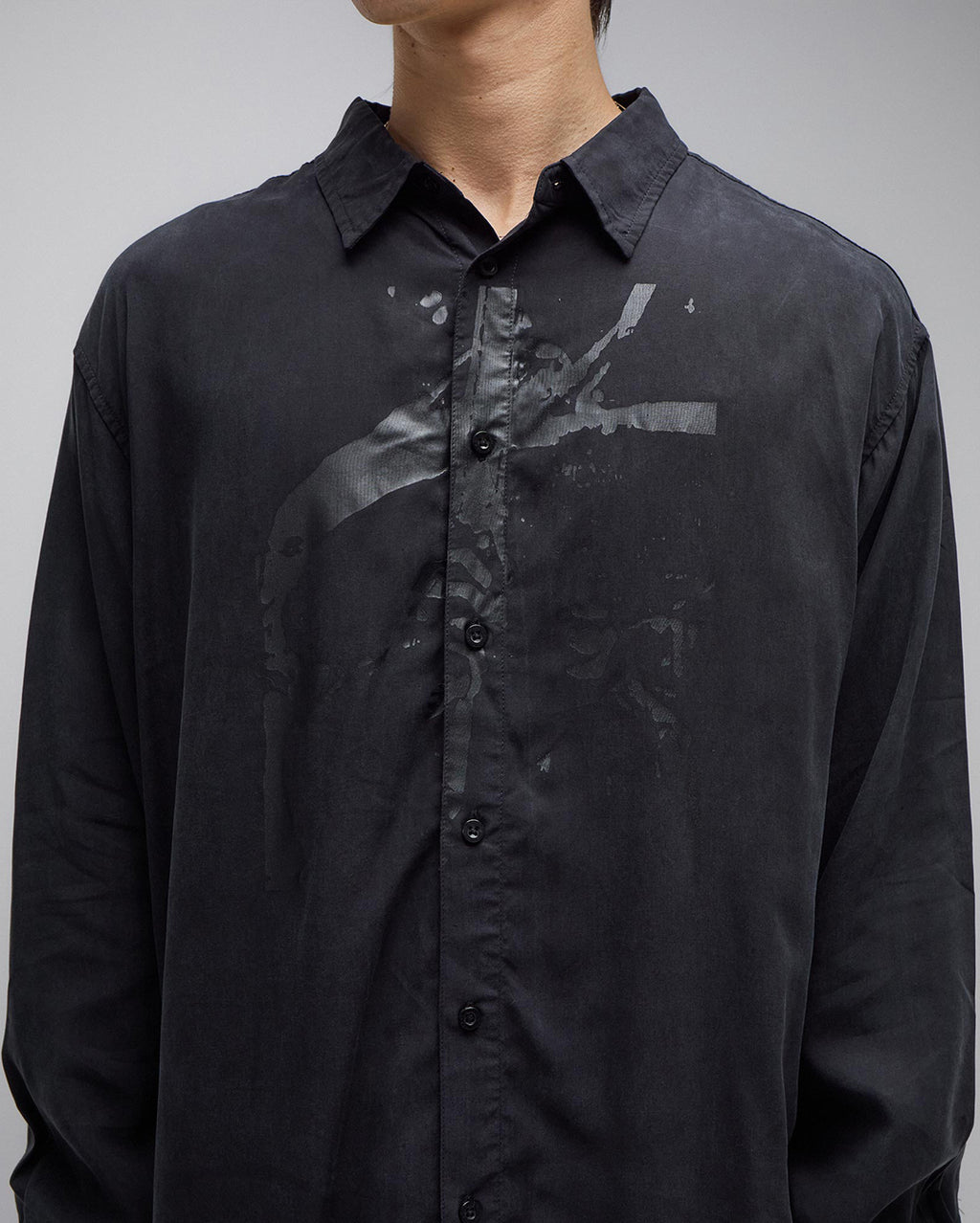Vivian Long Sleeve Shirt - Black - Former