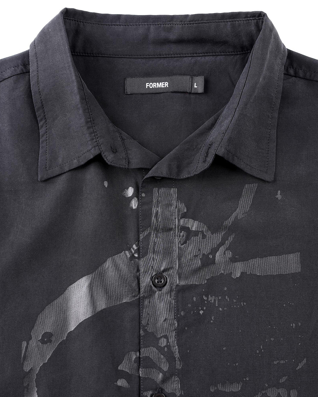 Vivian Long Sleeve Shirt - Black - Former