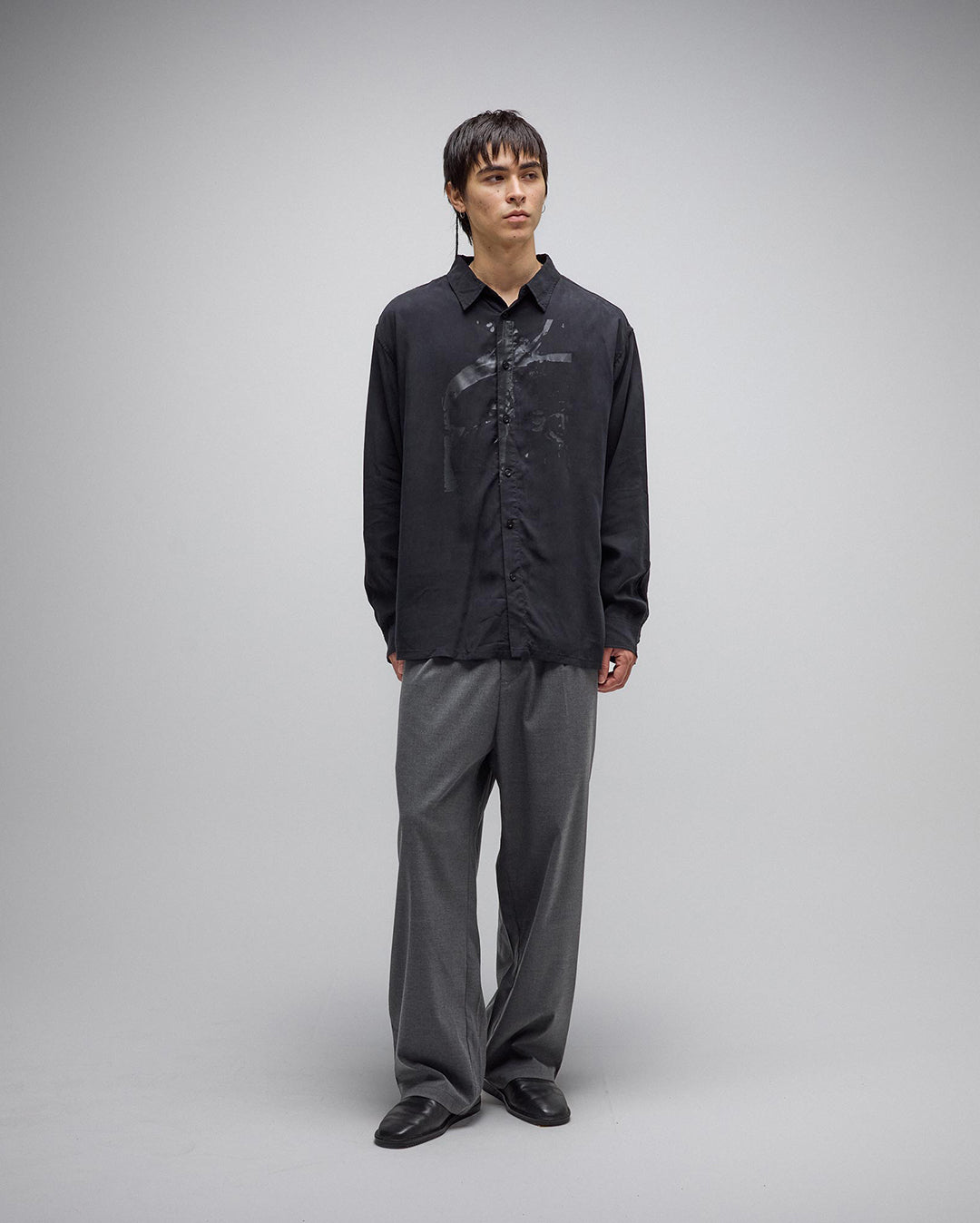 Vivian Long Sleeve Shirt - Black - Former