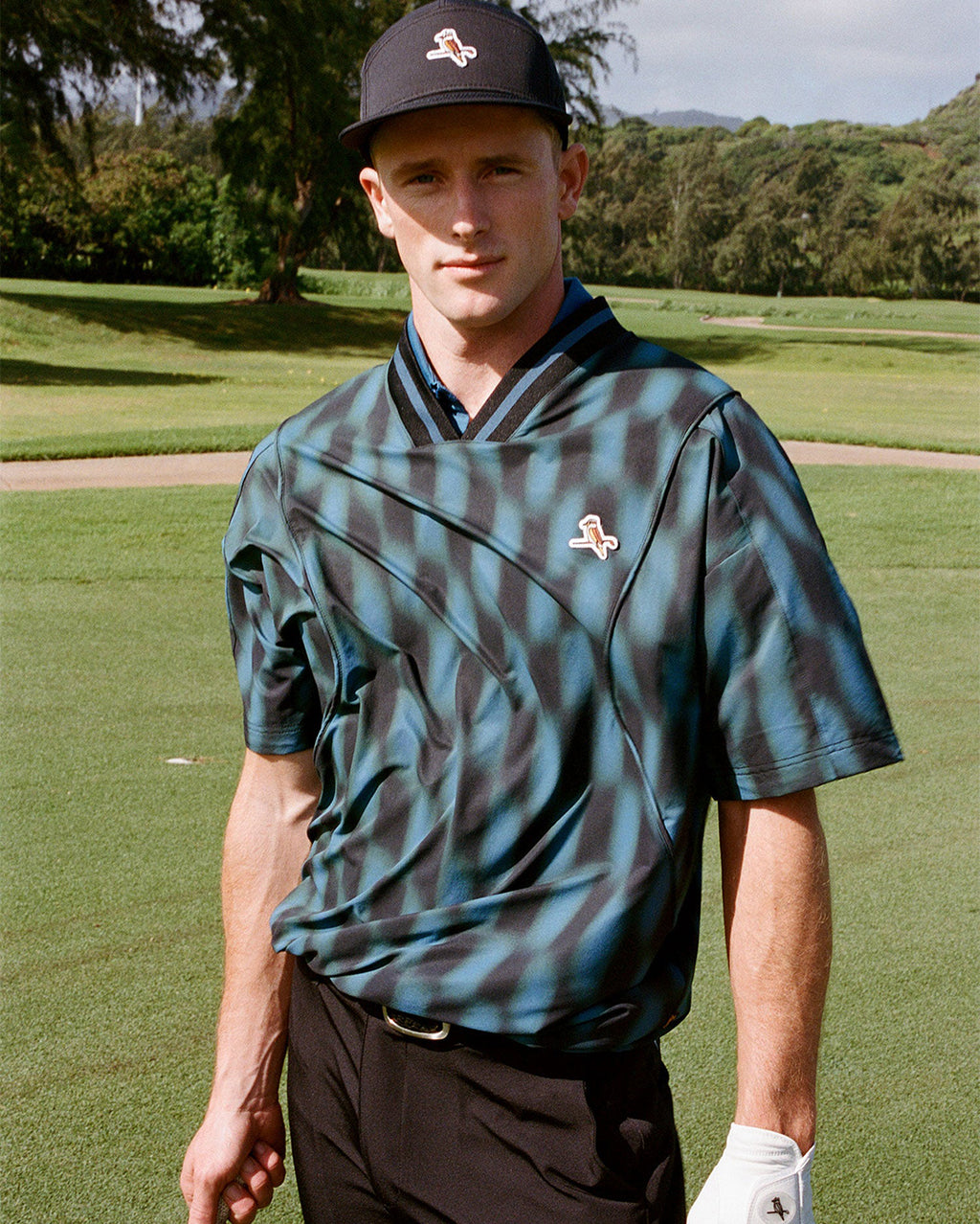 Walker All Weather Pullover - Midnight Check - Walker Golf Things