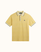 Walker Featherlite Kooka Polo - Lemon Check - Walker Golf Things
