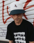 Kooka Bucket Hat - Forest / Cream - Walker Golf Things