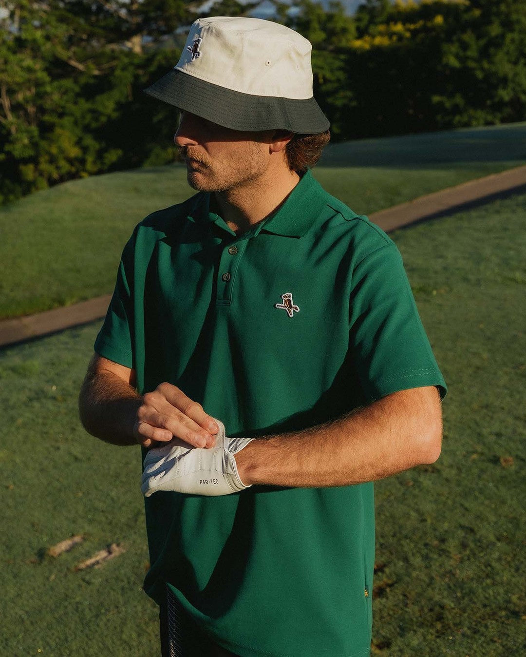 Kooka Bucket Hat - Forest / Cream - Walker Golf Things