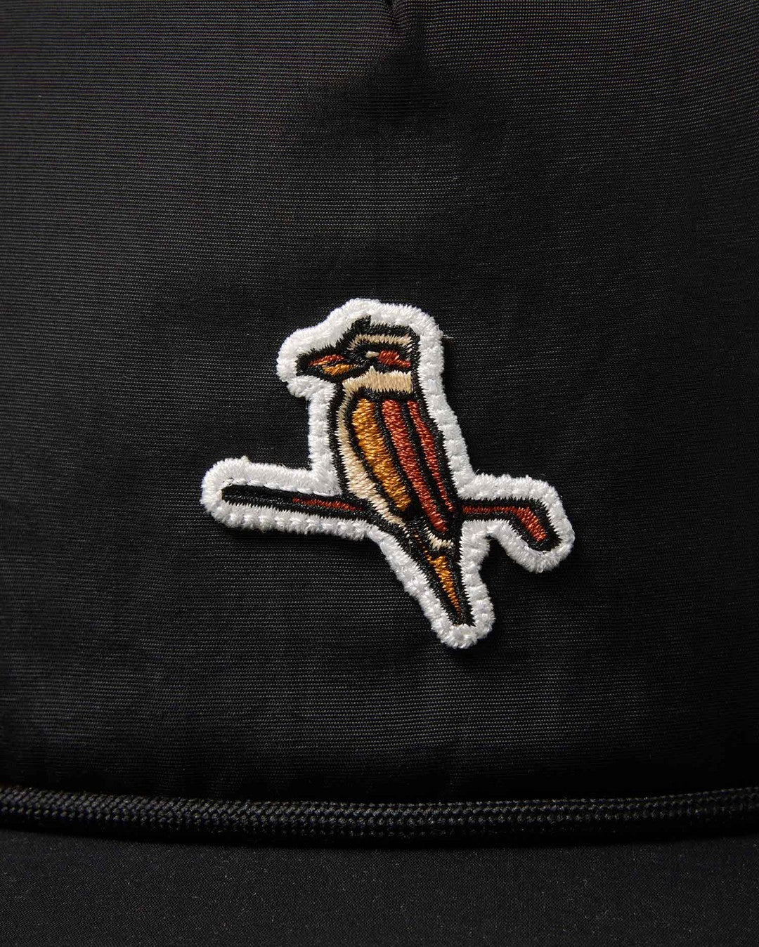 Kooka Nylon Cap - Black - Walker Golf Things