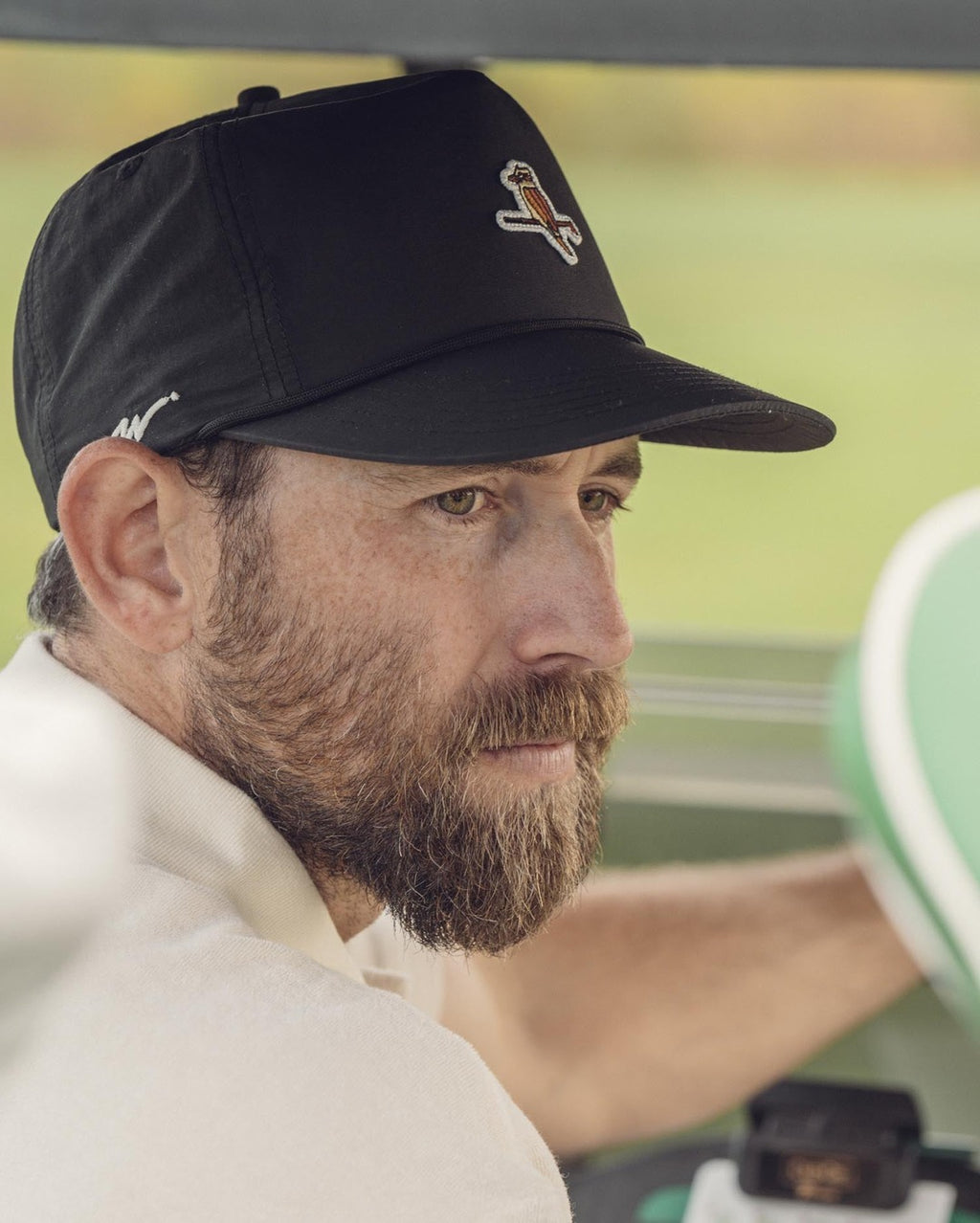 Kooka Nylon Cap - Black - Walker Golf Things