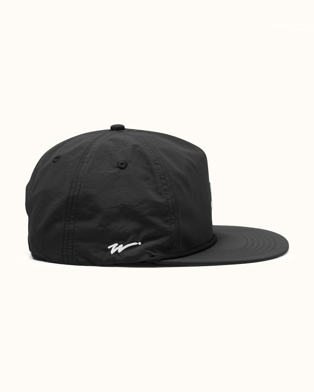Kooka Nylon Cap - Black - Walker Golf Things