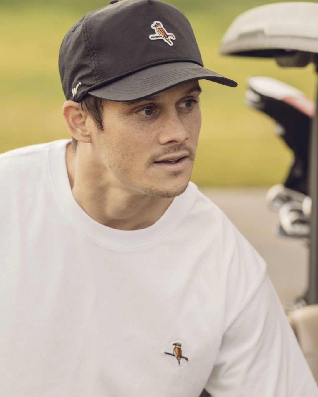 Kooka Nylon Cap - Black - Walker Golf Things