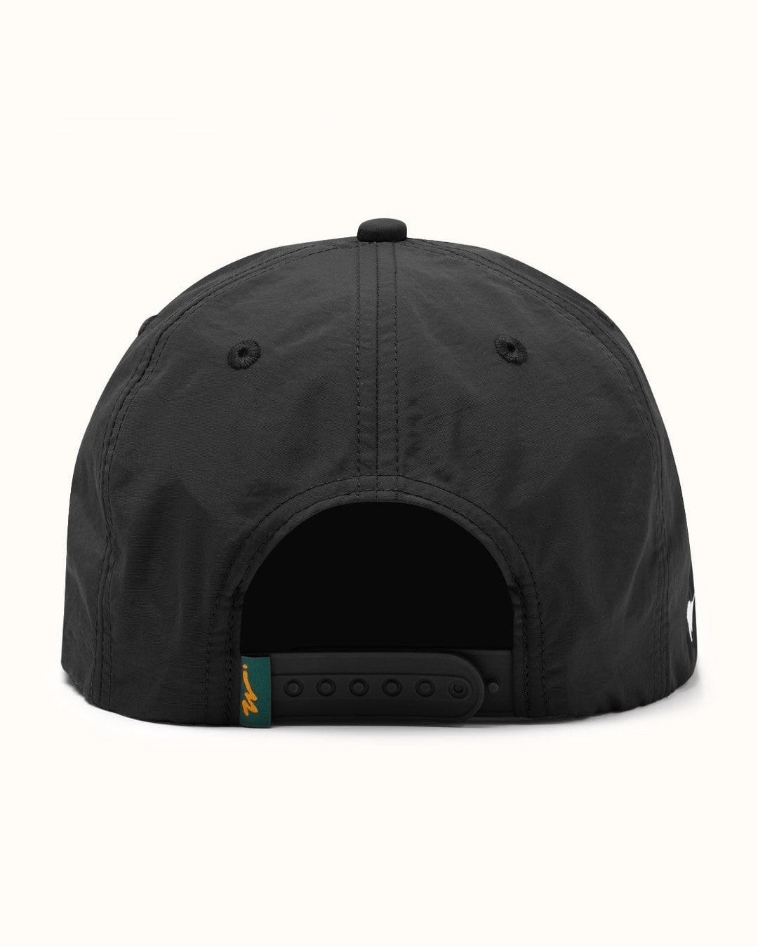 Kooka Nylon Cap - Black - Walker Golf Things