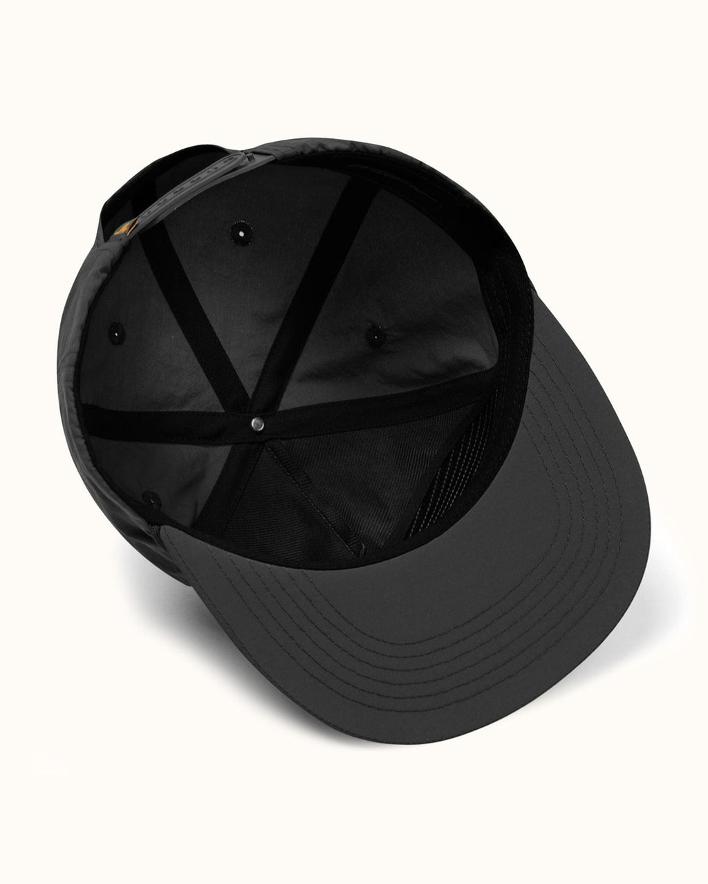 Kooka Nylon Cap - Black - Walker Golf Things