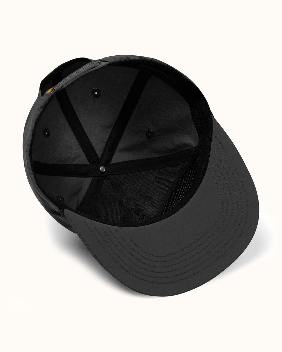 Kooka Nylon Cap - Black - Walker Golf Things