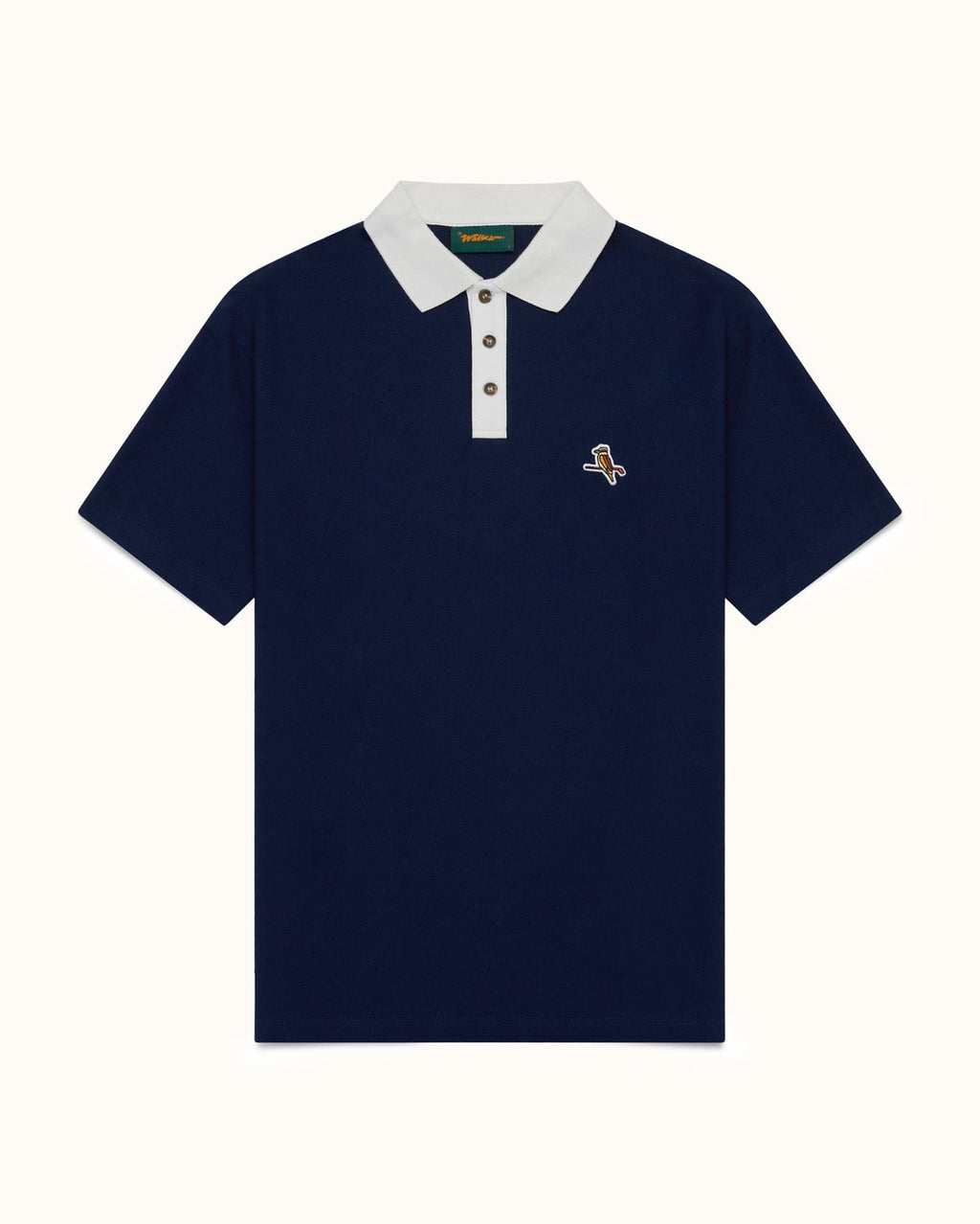 Kooka Two-Tone Polo - Navy / White - Walker Golf Things