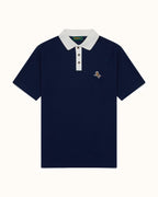 Kooka Two-Tone Polo - Navy / White - Walker Golf Things