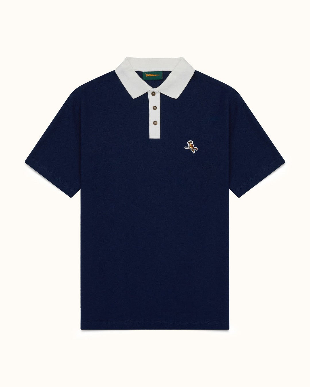 Kooka Two-Tone Polo - Navy / White - Walker Golf Things