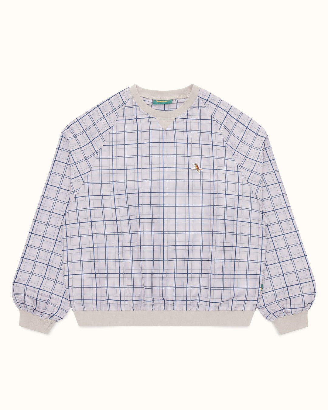 Kooka Windbreaker - Sand / Navy - Walker Golf Things