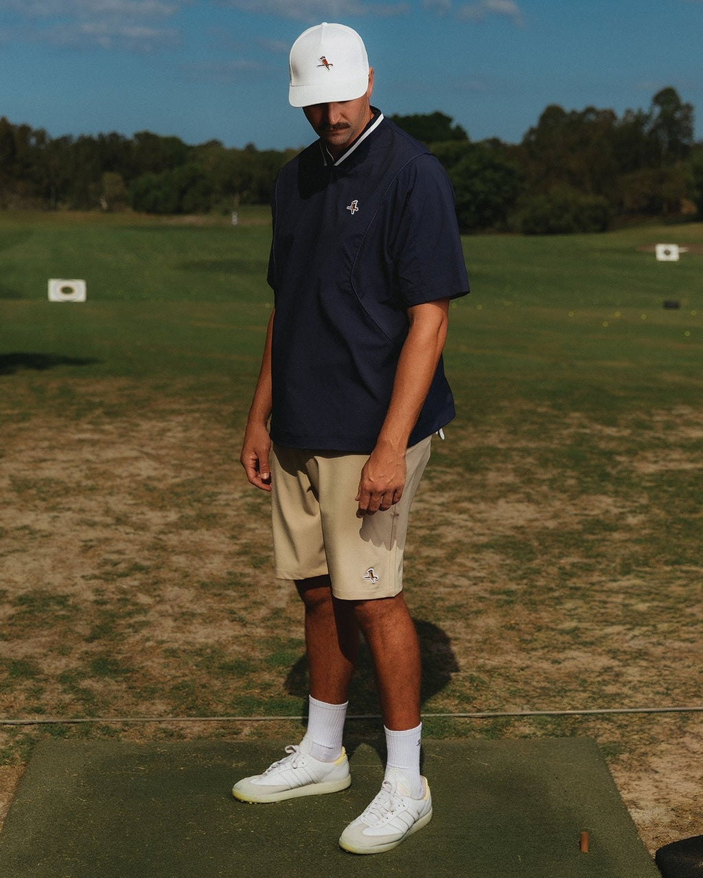 Par-Tec All Weather Pullover - Navy - Walker Golf Things