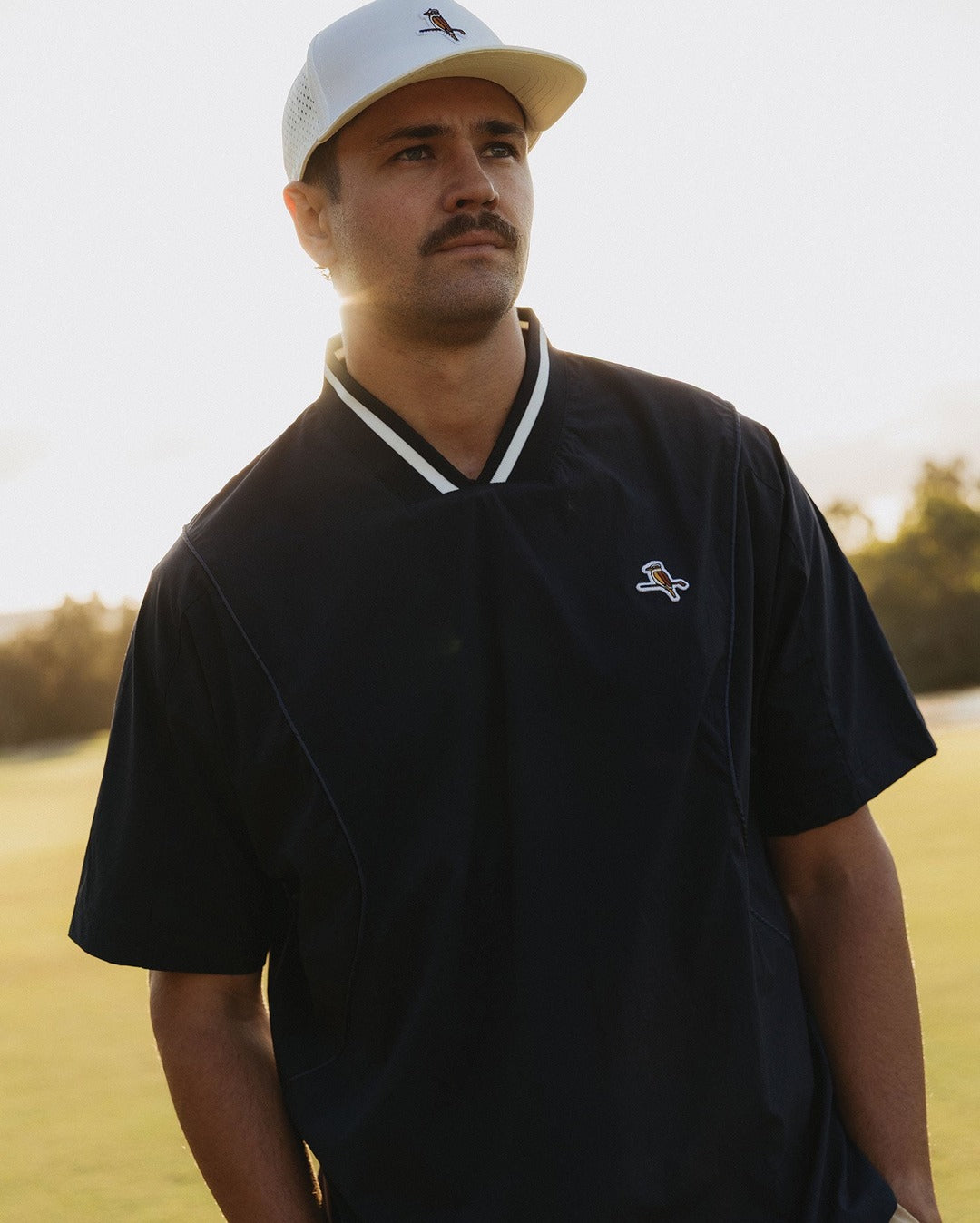 Par-Tec All Weather Pullover - Navy - Walker Golf Things