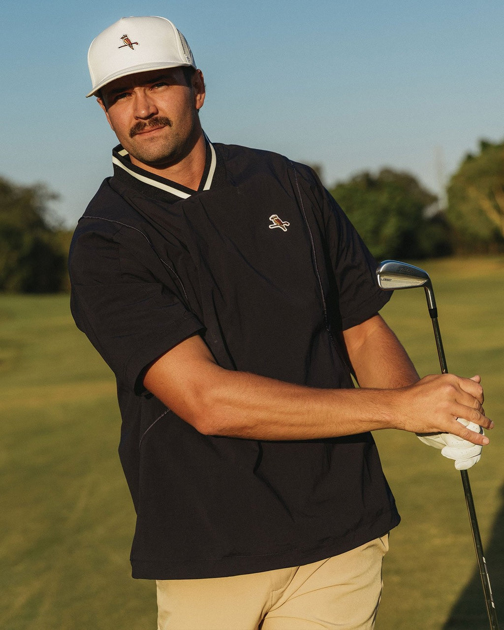 Par-Tec All Weather Pullover - Navy - Walker Golf Things
