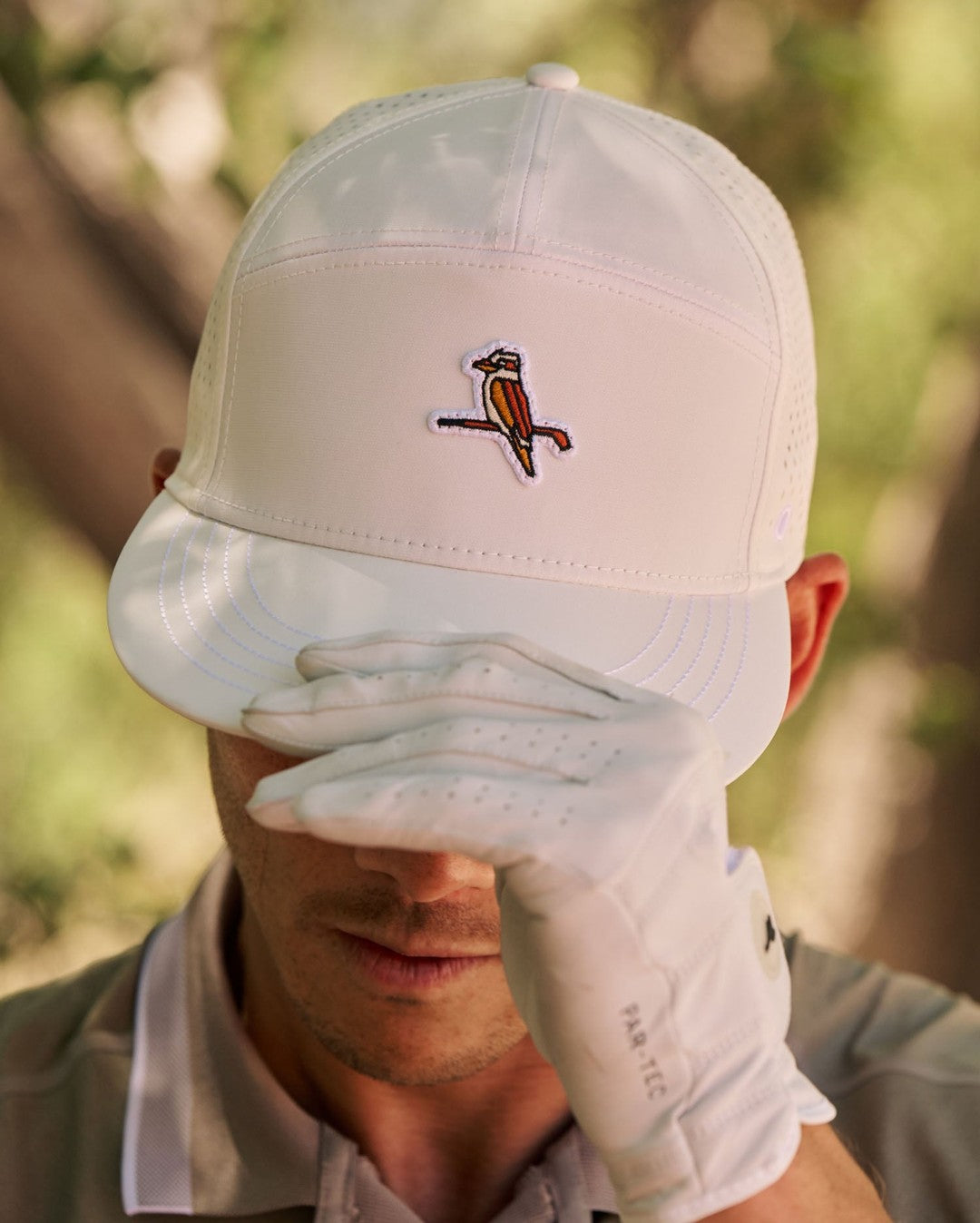 Par-Tec Loft Cap - White - Walker Golf Things