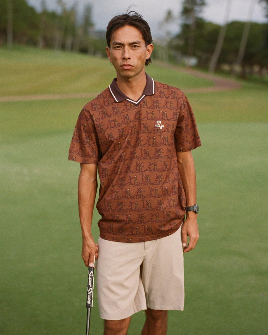 Par-Tec Members Short - Tan - Walker Golf Things