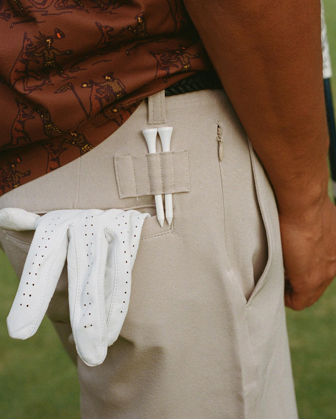 Par-Tec Members Short - Tan - Walker Golf Things