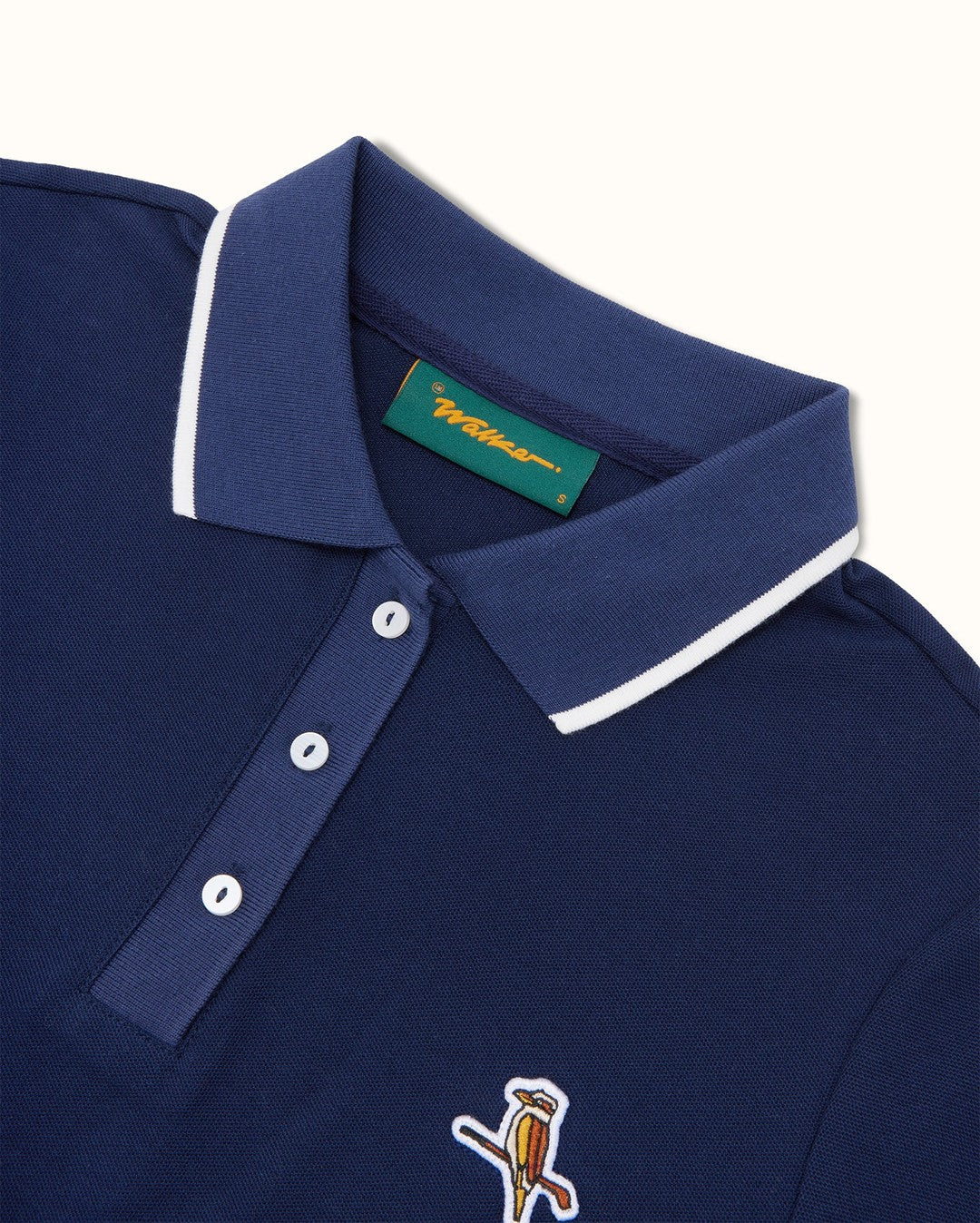 Womens Kooka Polo - Navy / Blue - Walker Golf Things