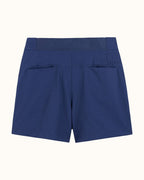 Womens Pleat Short - Navy - Walker Golf Things