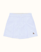 Womens Pleat Short - White - Walker Golf Things