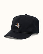 Walker Kooka Classic Cap - Black - Walker Golf Things