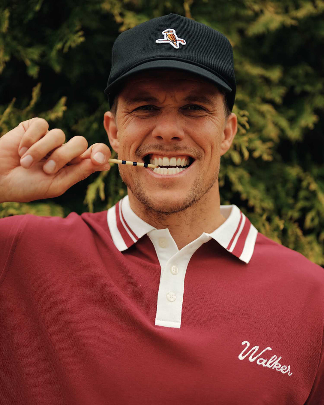 Walker Kooka Classic Cap - Black - Walker Golf Things