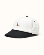 Walker Kooka Classic Cap - Cream / Black - Walker Golf Things