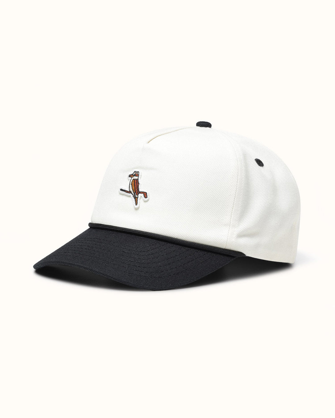 Walker Kooka Classic Cap - Cream / Black - Walker Golf Things